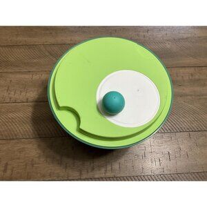 Tupperware Spin N Save Salad Spinner Colander Green Healthy Eating 4 QT 4 Piece
